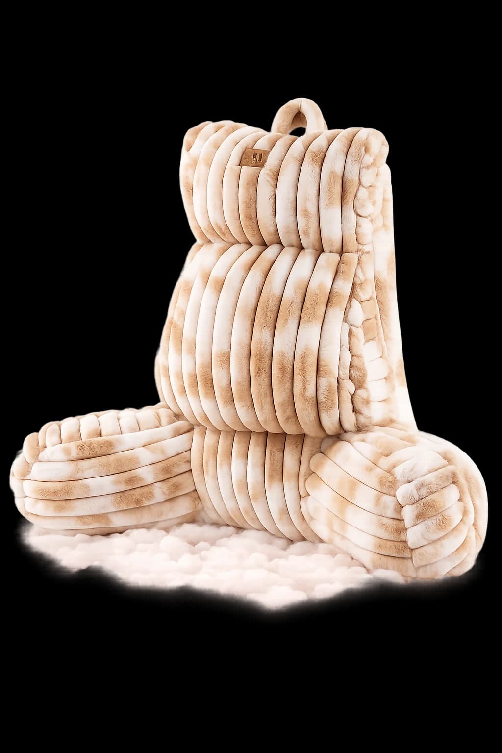 Amélie Home Faux Fur Channel Lounger