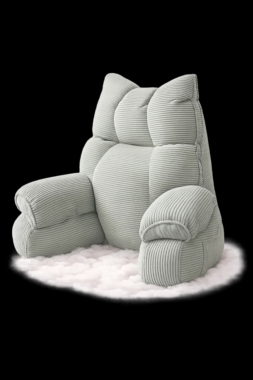 XILYZMO Corduroy Cloud Lounger